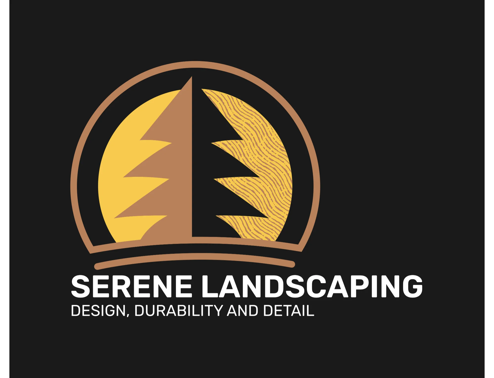 Serene Landscaping logo